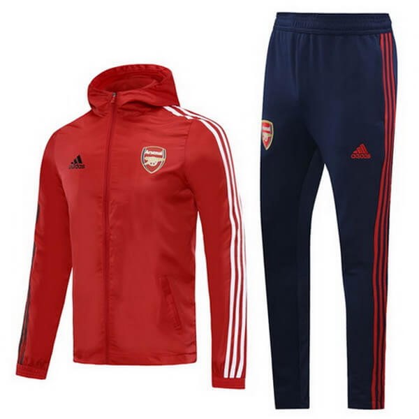 Rompevientos Arsenal Conjunto Completo 2020-21 Rojo